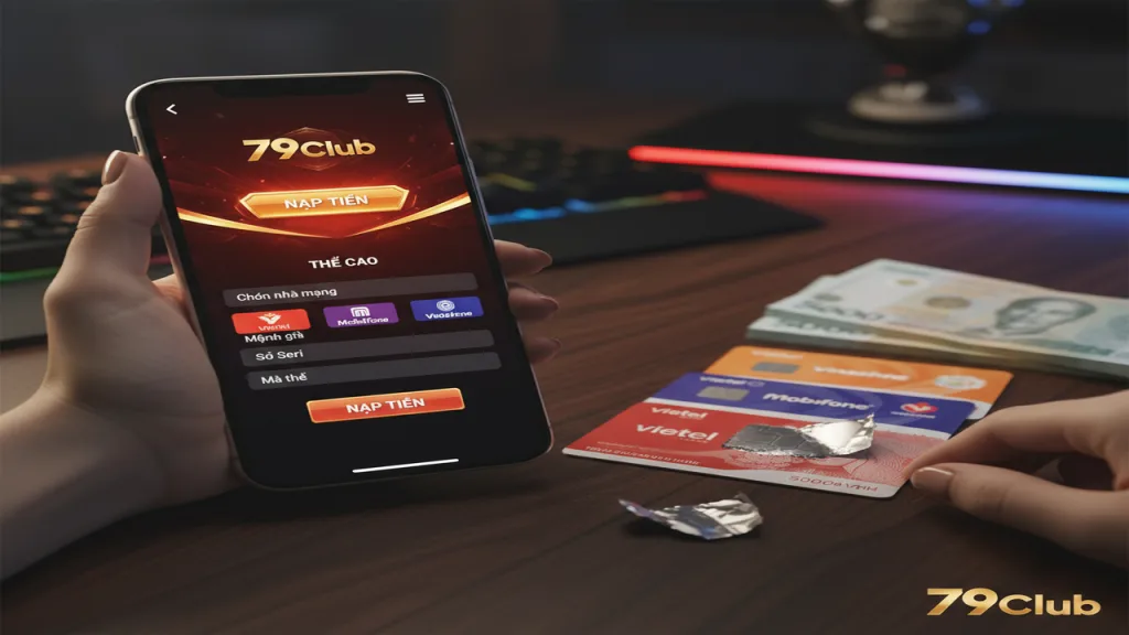 Nạp Tiền Thẻ Điện Thoại 79Club