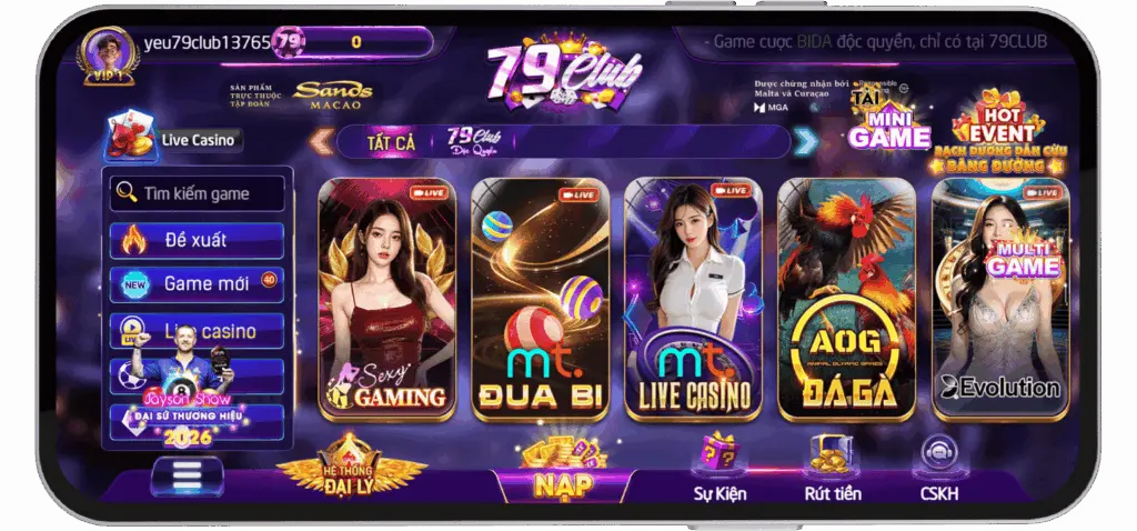 Live Casino 79Club