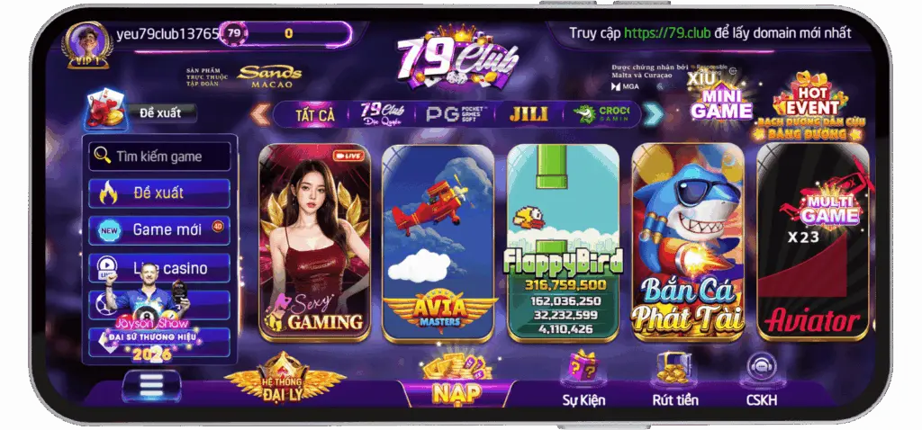 Sexy Baccarat 79Club