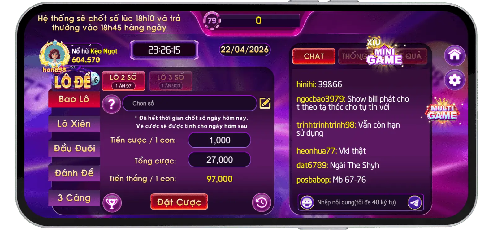 Xổ Số Siêu Tốc 79Club