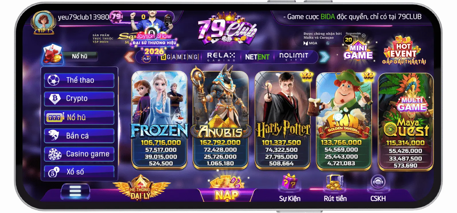 Nổ Hũ 79-club.org